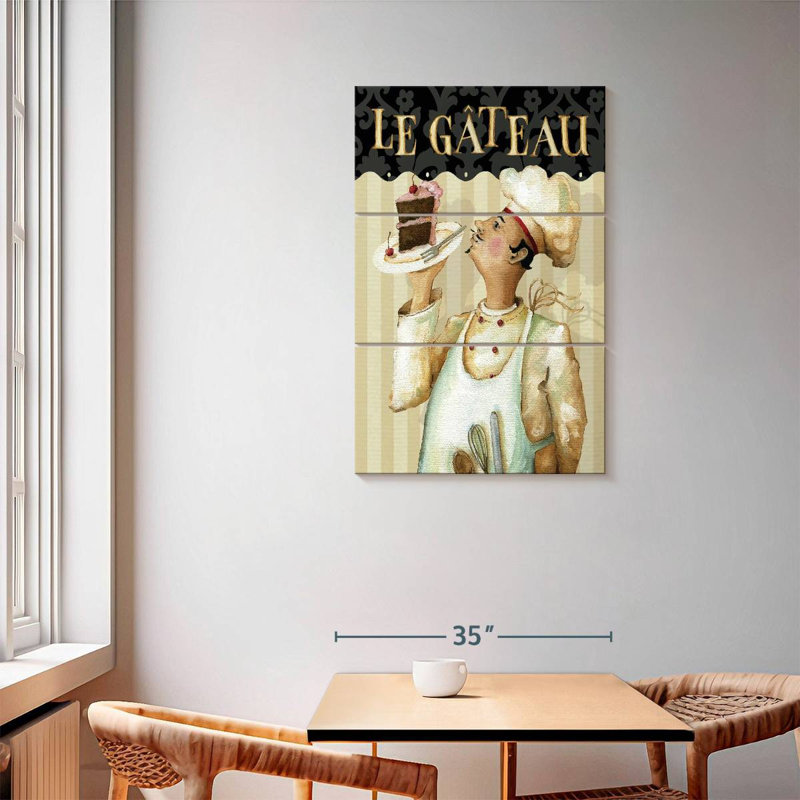 Yarlin Chef's Masterpiece IV, 57" H x 36" W