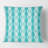 Retro Pattern Abstract Design VII - Mid-Century ModernPrinted Throw Pillow-572653234
