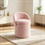 Fauteuil demi-tonneau avec rangement à plateau rabattable-135545922