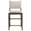 Ensemble de 2 chaises d'appoint Crispin Brown