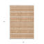 Tapis beige lavable 8 pi x 10 pi Southwestern