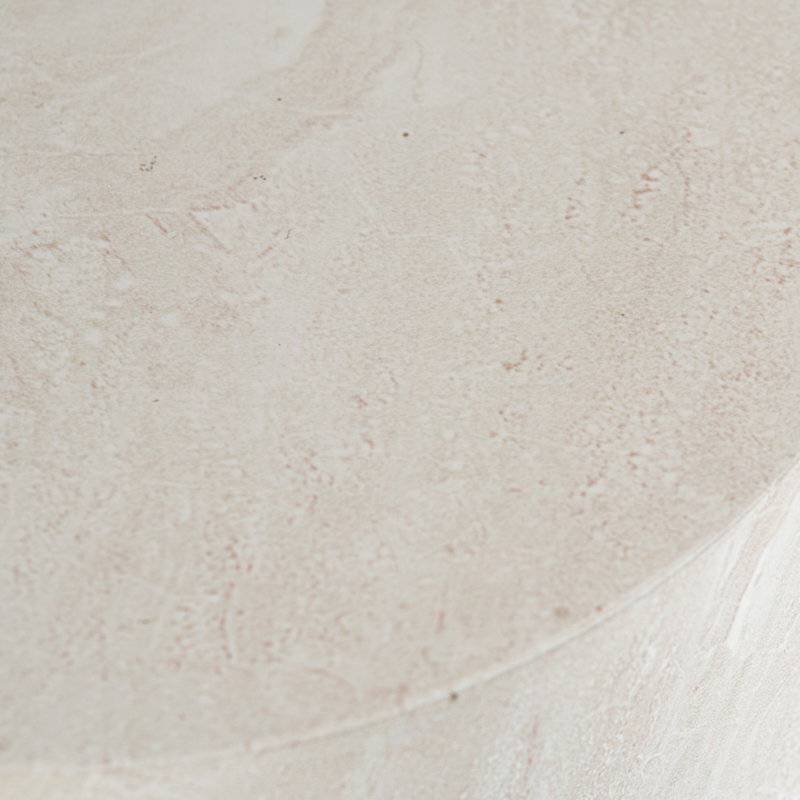Table d'appoint Amaker, Blanc