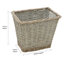 JVL Split Willow Decorative Basket
