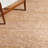 Vintage Leather Flat Weave Recycled Leather/Cotton Solid Color Rug in Brown-204762047