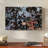 «Acorn Falling Into Pond With Tree Reflections», reproduction de photo sur toile tendue-31879077