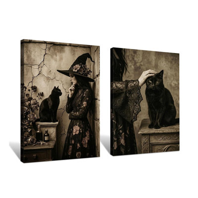 2 Piece Wrapped Canvas Wall Art