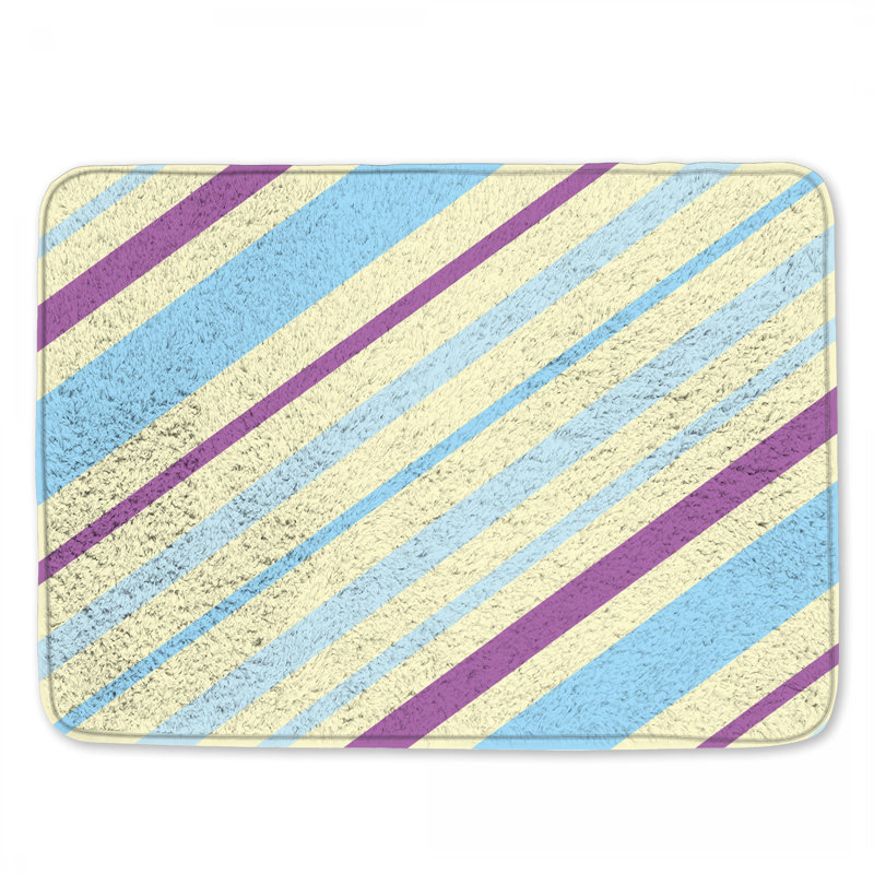 Tapis de bain Diagonal, L 24 po x L 17 po