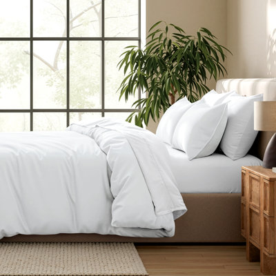 Ensemble de housse de couette et insert de qualité supérieure en microfibre moderne et contemporain Premium