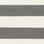 Tapis gris / ivoire en coton tissé à plat à la main Parik-692241500