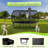 12FT Tranpoline for Kids with Safety Enclosure Net Recreational Tranpoline for Adults ASTM Approval Backyard Outdoor Tranpoline with Basketball Hoop