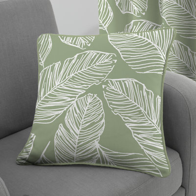 Matteo Floral Square Throw Pillow Cover