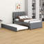 Lit plateforme tapissier simple Teddy-1833390545