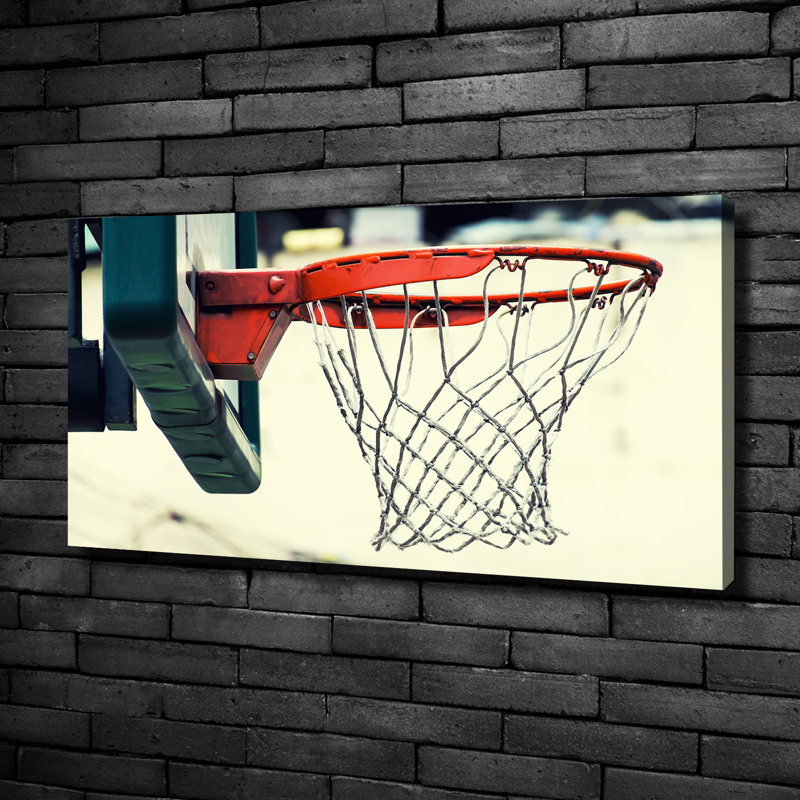 Basketball - Wrapped Canvas Print, Canvas, 50cm H x 100cm W x 2cm D