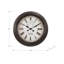 Horloges rondes, horloge murale, transitionnel