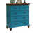Brun foncé / Bleu