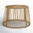 Fiona Round Wicker Outdoor Side Table , 20.3'' in. W 20.3'' in. D