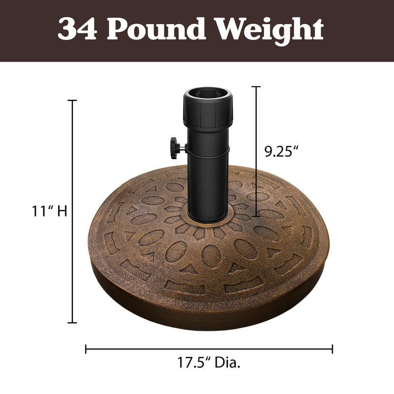 Kaylani Outdoor Freestanding Patio Umbrella Base