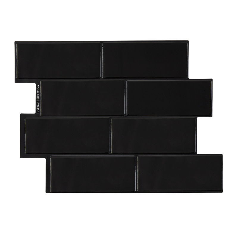 29.4cmx 21.4cm Wallpaper Tile, Black