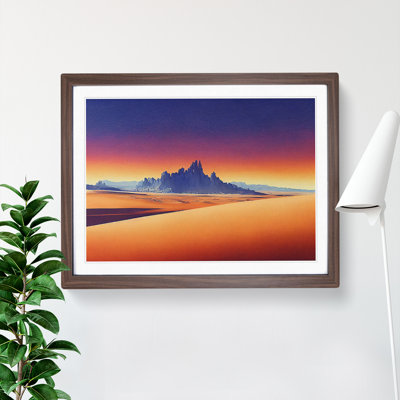 Desert View Vol.3 1 Piece Single Picture Frame Painting