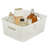 Bath Bliss Plastic Decorative Basket-24132143-24132138