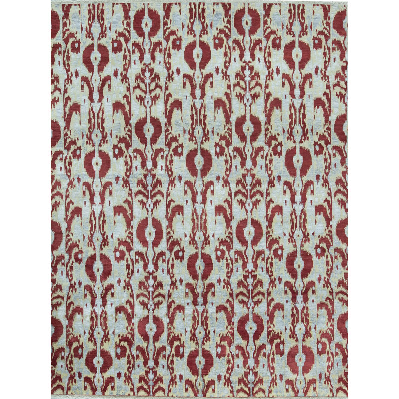 Ikat One-of-a-Kind 7'9" X 10'3" Area Rug