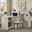 Albali L-Shaped Writing Desk with Power Outlet-70313226