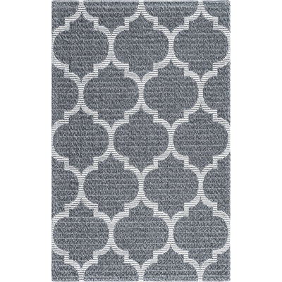 California Cotton Abstract Indoor Rug