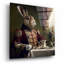 Trinx 'March Hare Red Suit' by The Golden Valley Acrylic Glass Wall Art, 12" x 12"-561440039