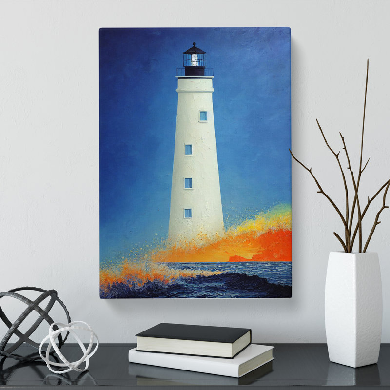 Lighthouse Vol.4 - Wrapped Canvas, 50cm H x 35cm W x 3cm D