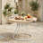 47-Inch Farmhouse Rustic Round Dining Table For 4, Natural Textured Solid Wooden Tabletop With Smooth Waterproof Anti-Scratch Easy-To-Clean Surface-2033947841