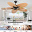 Ventilateur de plafond 52 pouces Tropical-1133193158
