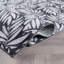 Tapis gris anthracite lavable à la machine Palm Leaf-1975321256-1975321236