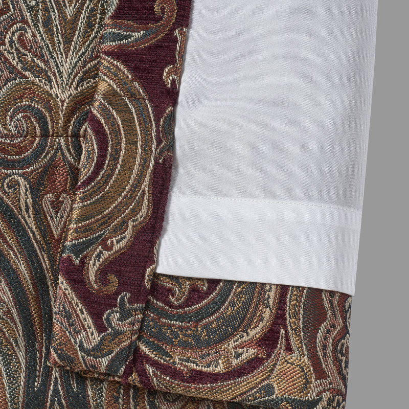 Garnet Curtain Panel Pair