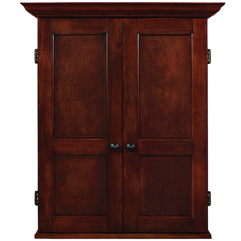 Armoire à fléchettes carrée, English Tudor