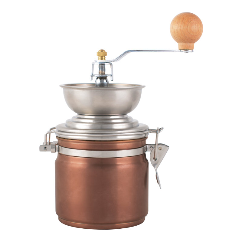 La Cafetière Edited Stainless Steel Manual Burr Coffee Grinder