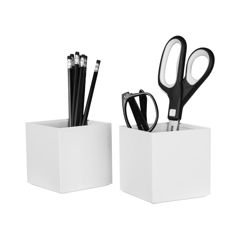 Plastic Desk Organizer, Black