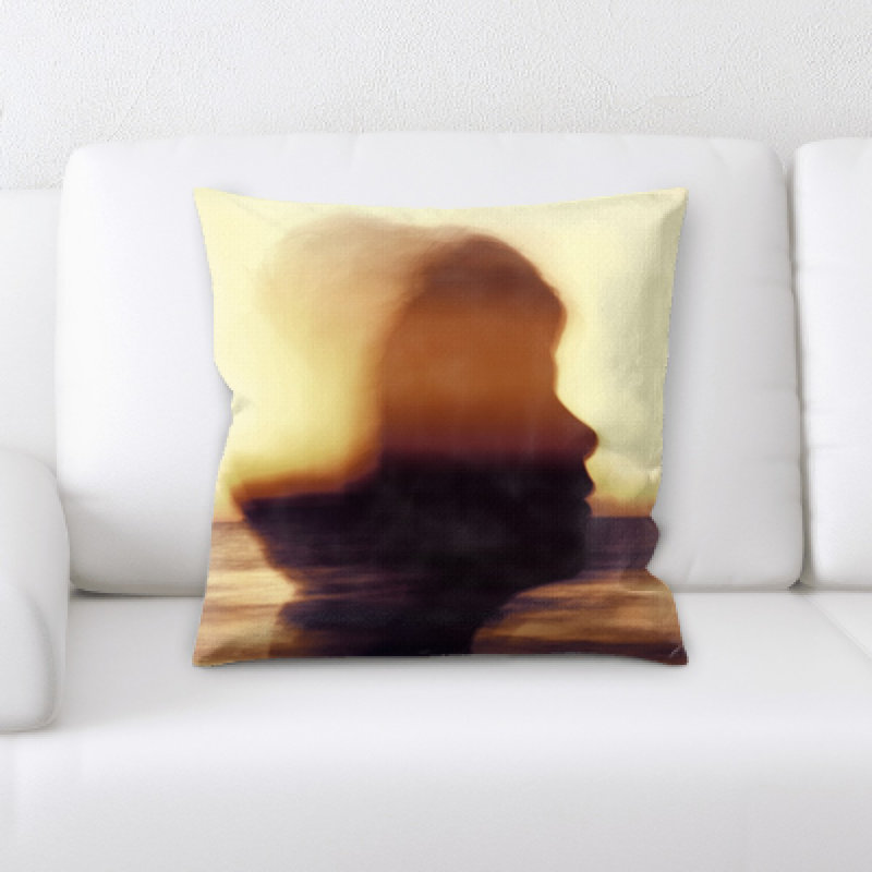 Coussin décoratif flou