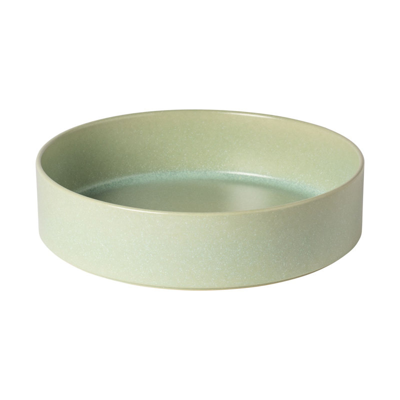 Redonda Stoneware Serving Bowl, Bay Leaf