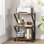 3-Tier Rolling Printer Cart Under Desk Storage with Storage for Home Office