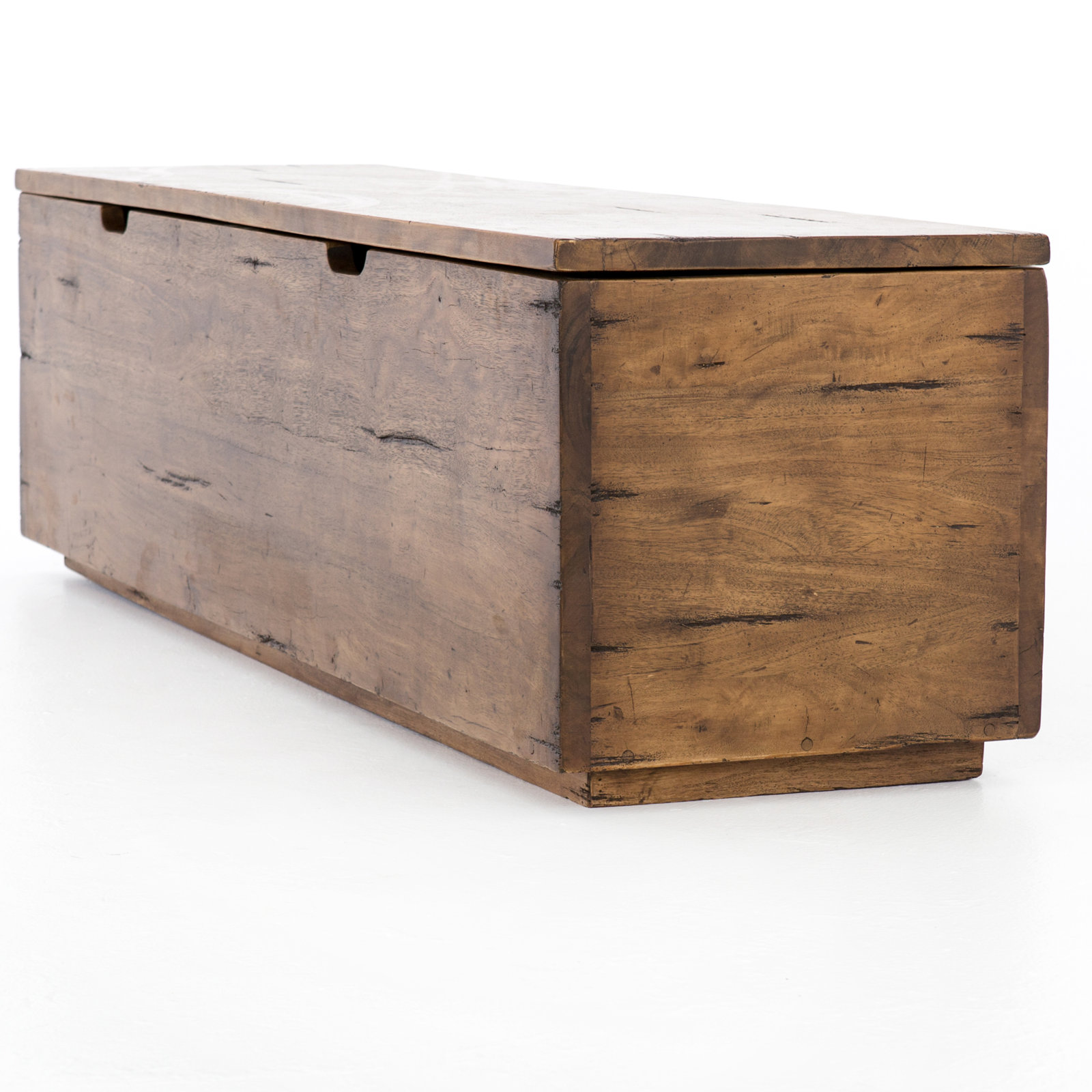 Flaire Accent Storage Trunk, Reclaimed Fruitwood