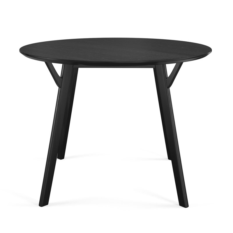 Table de salle à manger en bois 42 "Evanston, Noir