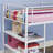 Nanafalia Kids Twin Loft Bed-1015296009