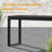 Tretesting Metal Outdoor Bench-1396499628