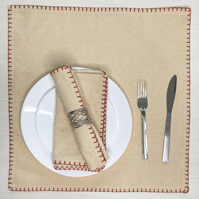 Cotton Solid Colour Square Napkin