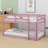 Floor Bunk Bed With Ladder-1109979441