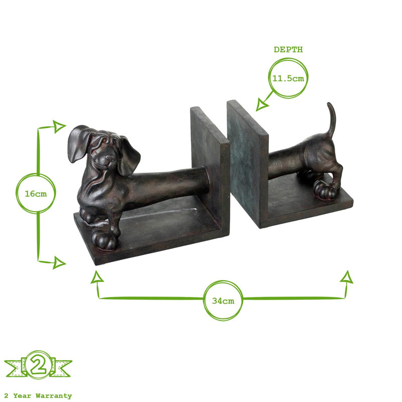 Traditional Resin Bookends