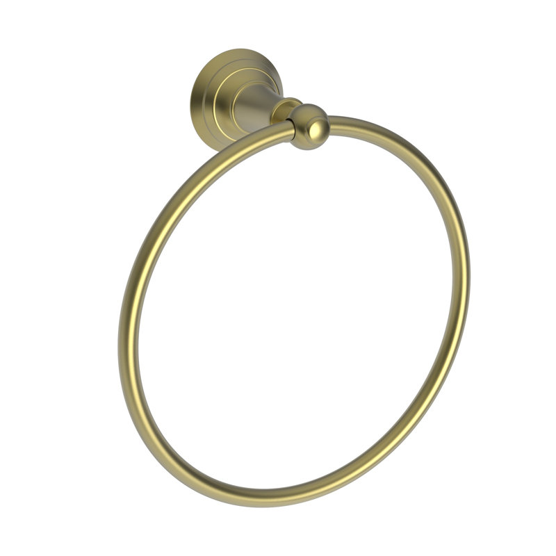 Towel Ring, Satin Brass (PVD)