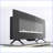 Electric Fireplace, 48 Inch Curved Front Wall Mounted with Remote, Multi-Color Flame | Tempered Glass+Sheet Metal | Vent Free
