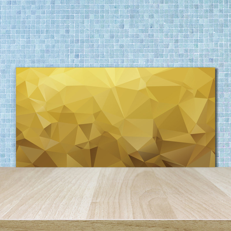 Amissa 50cm W x 100cm L Glass Peel and Stick Panel