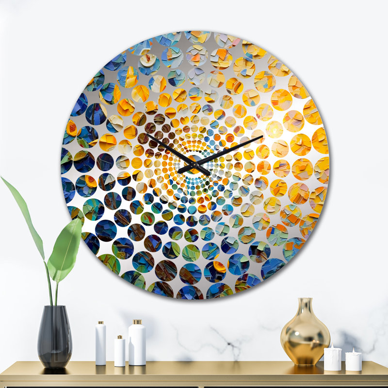 Jaewoo - Horloge murale fleurs, Grand